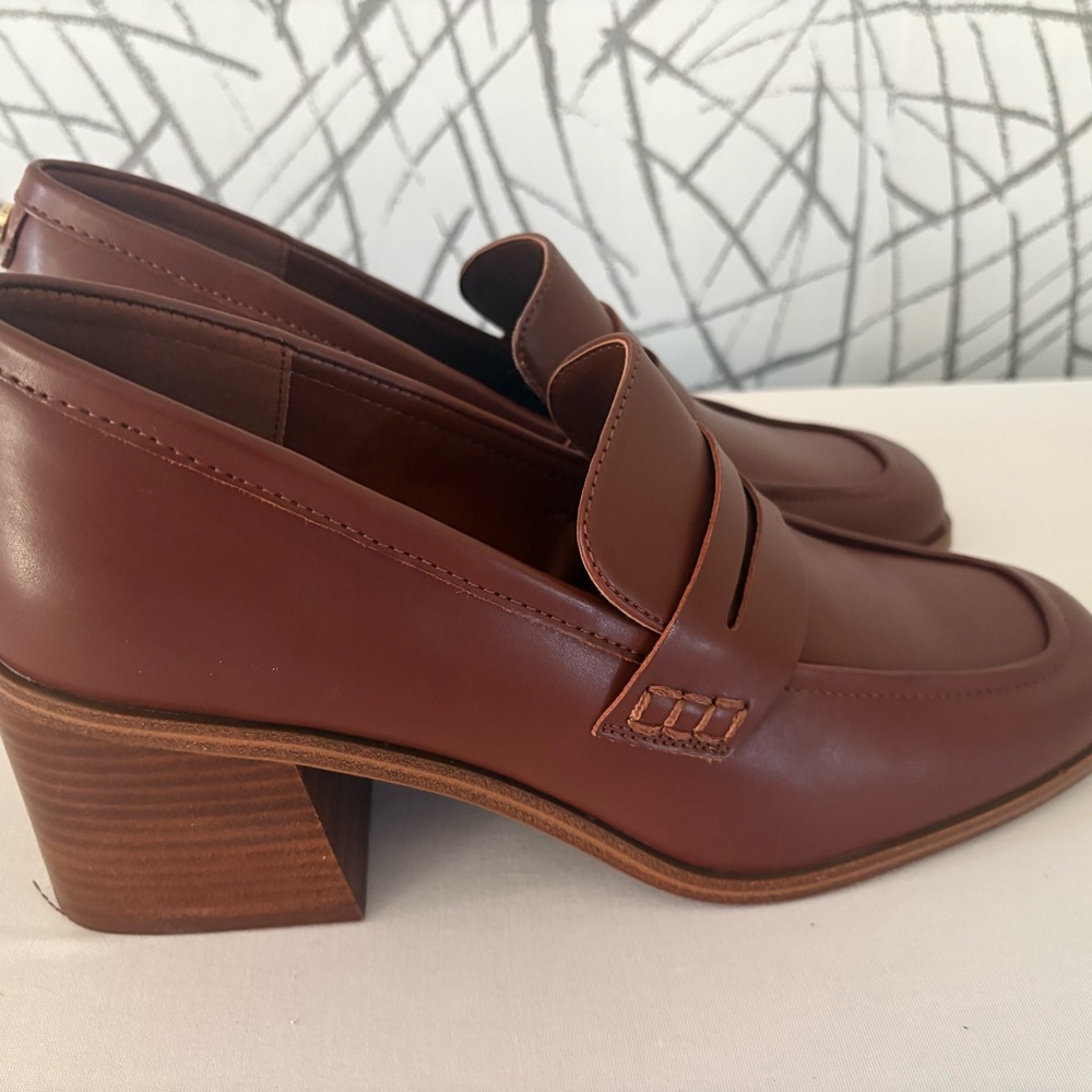 Marc Fisher Women’s Tan Slip-On Loafers - Picture 4 of 8